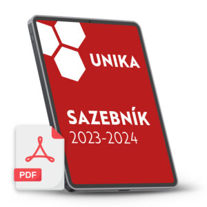 Sazebník UNIKA 2023-2024  (verze v PDF online)