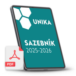 Sazebník UNIKA 2025-2026 (ceník podle nového Stavebního zákona, verze v PDF ke stažení)