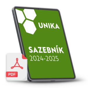 Sazebník UNIKA 2024-2025 (verze v PDF ke stažení)