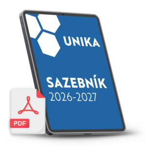 Sazebník UNIKA 2026-2027 (NOVINKA 2026, ceník podle nového Stavebního zákona, verze v PDF ke stažení)